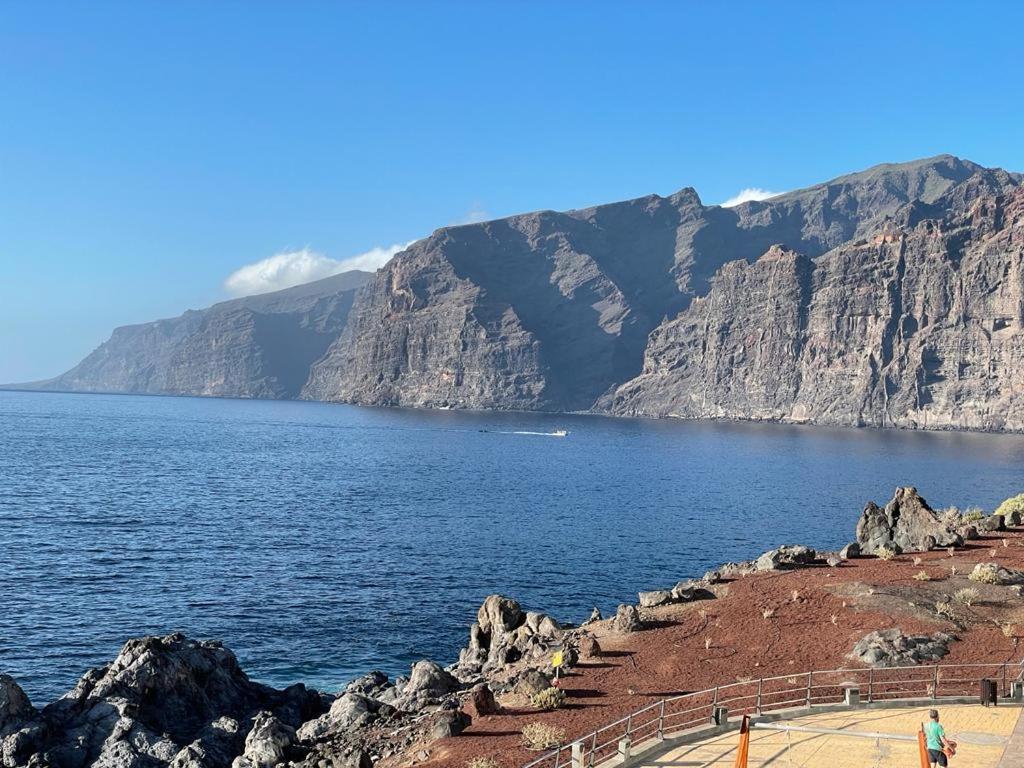 Los Gigantes Amazing Sea View Wifi Pool Parking Acantilado de los Gigantes المظهر الخارجي الصورة