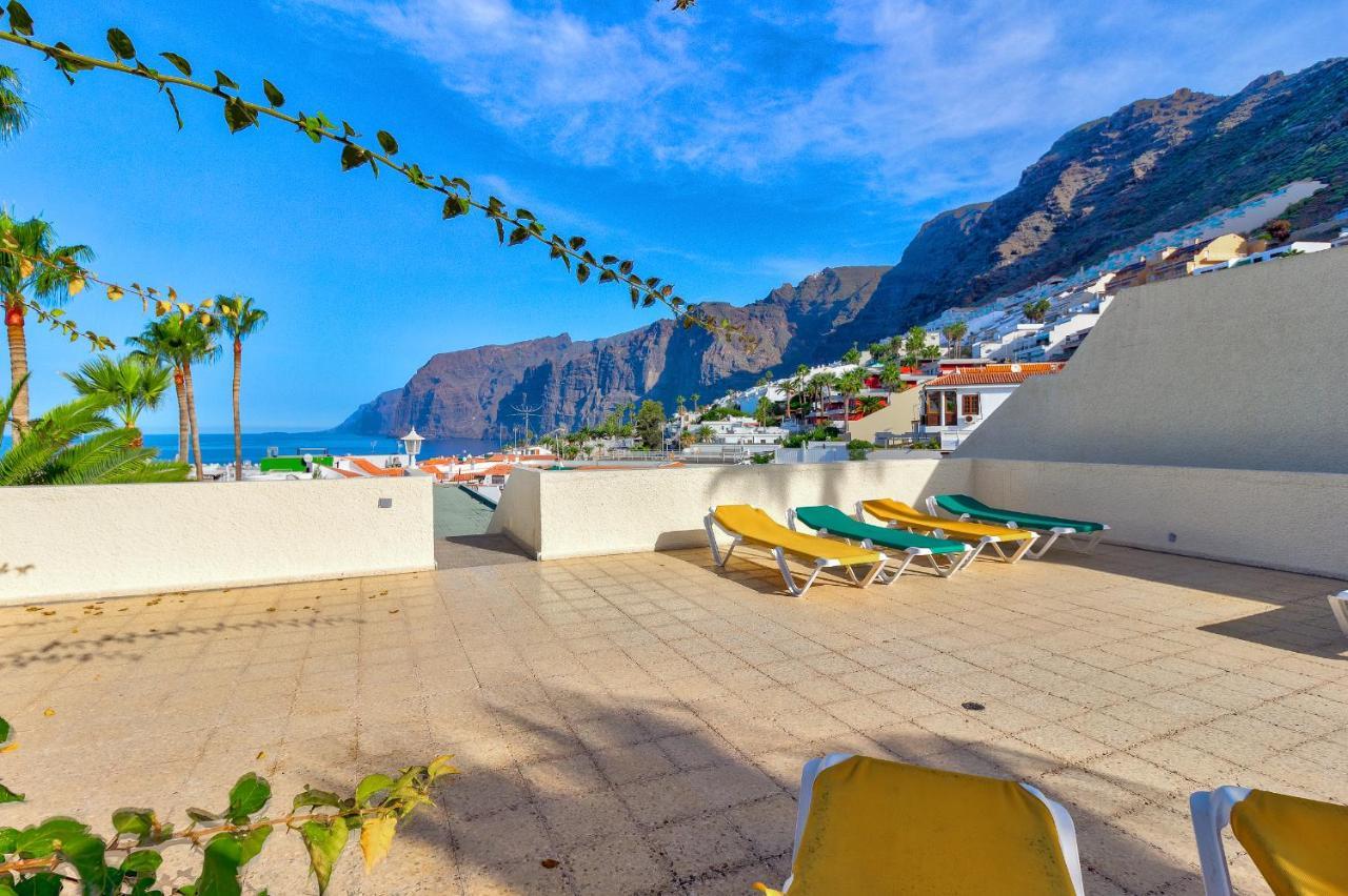 Los Gigantes Amazing Sea View Wifi Pool Parking Acantilado de los Gigantes المظهر الخارجي الصورة